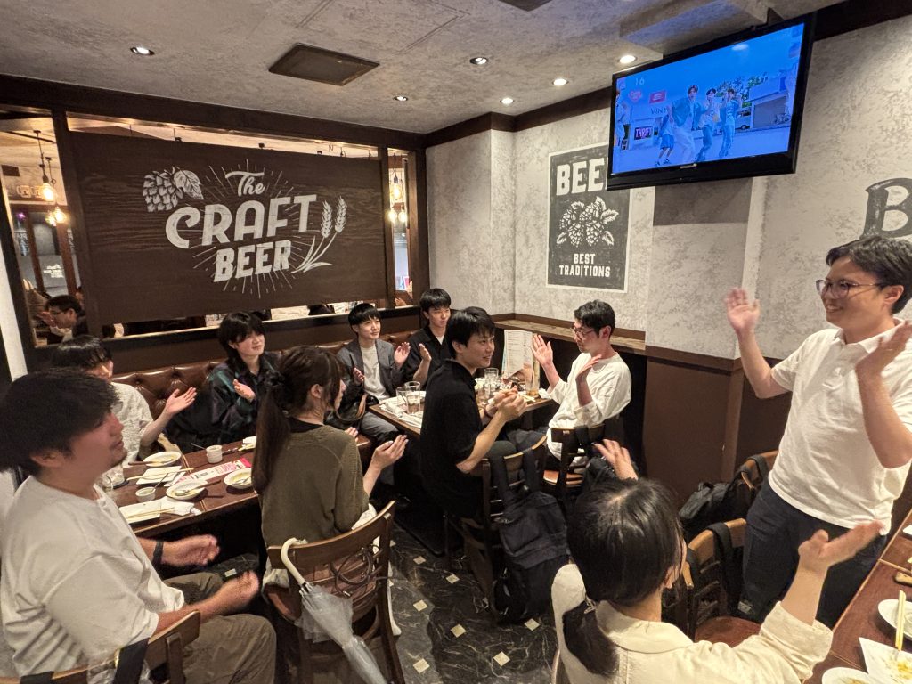 新人研修お疲れ様会