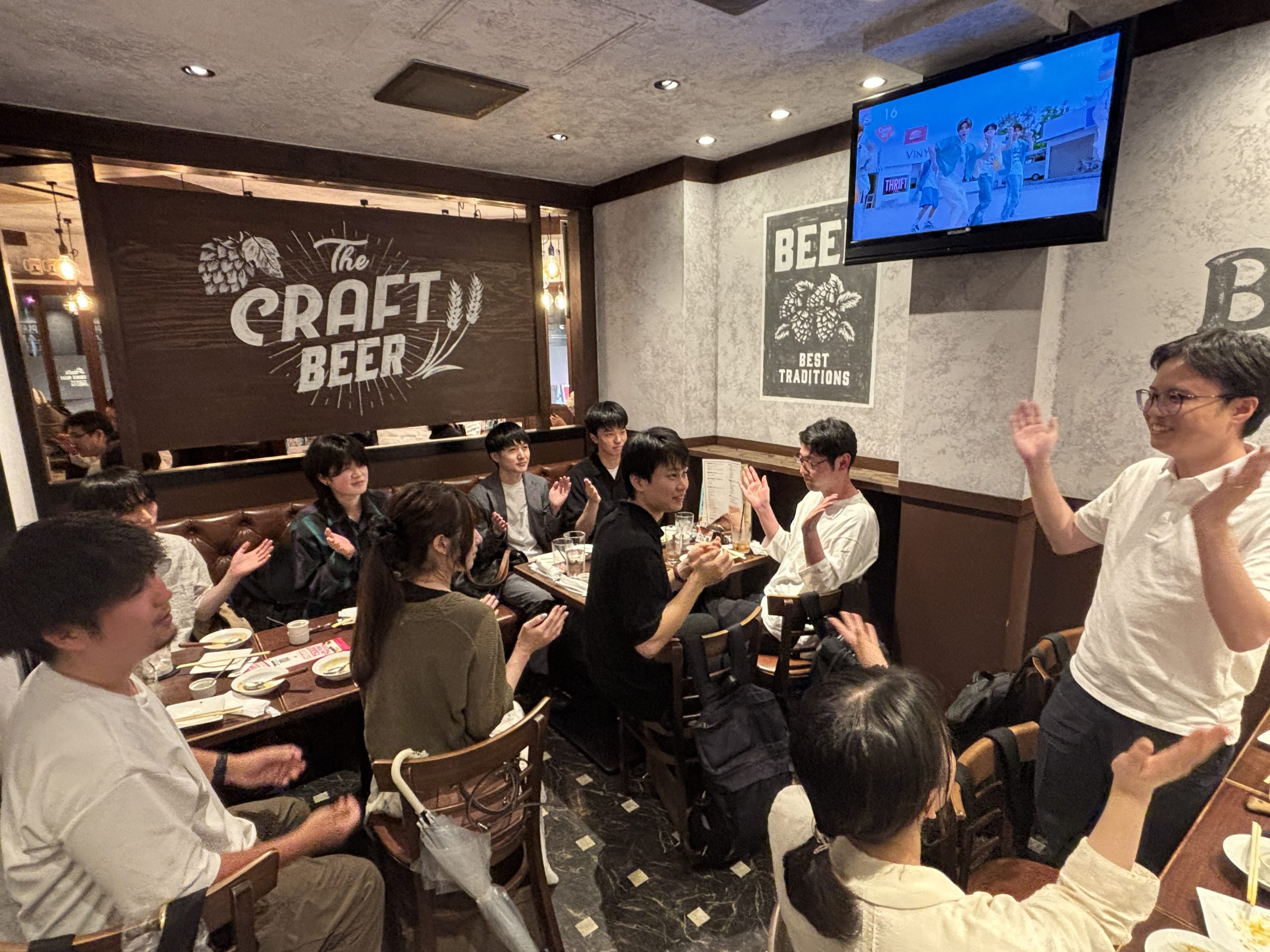 新人研修お疲れ様会